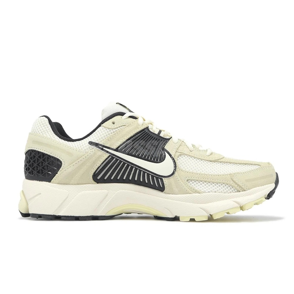 Mens Size 12-Nike Zoom Vomero 5 Alabaster Black Running Shoes Sneaker HF1553-701